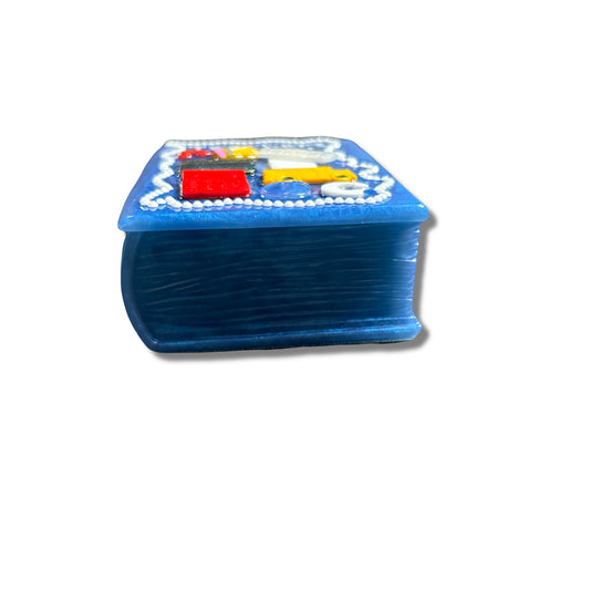 Book Shaped Trinket Box