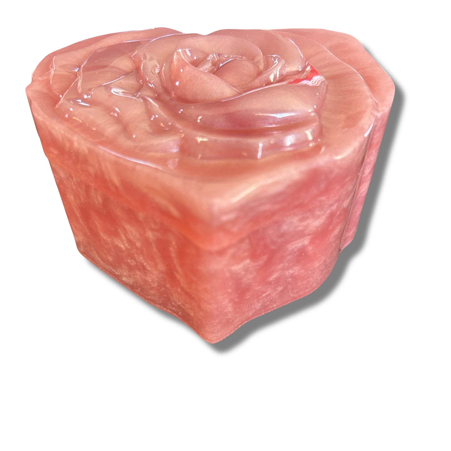 Heart Shaped Trinket Box with Lid