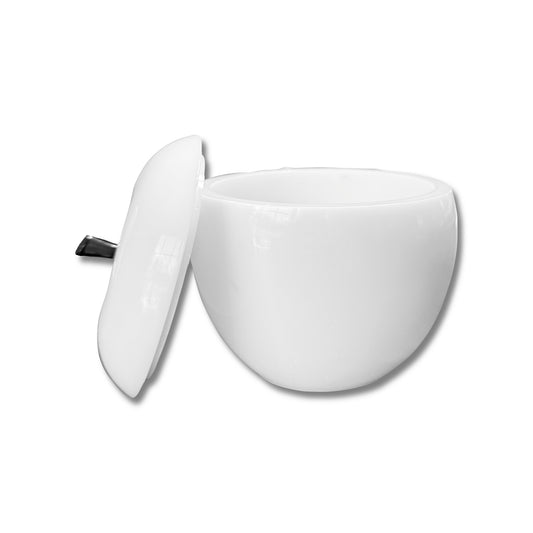 Life Sized Apple Shaped Jar with Lid