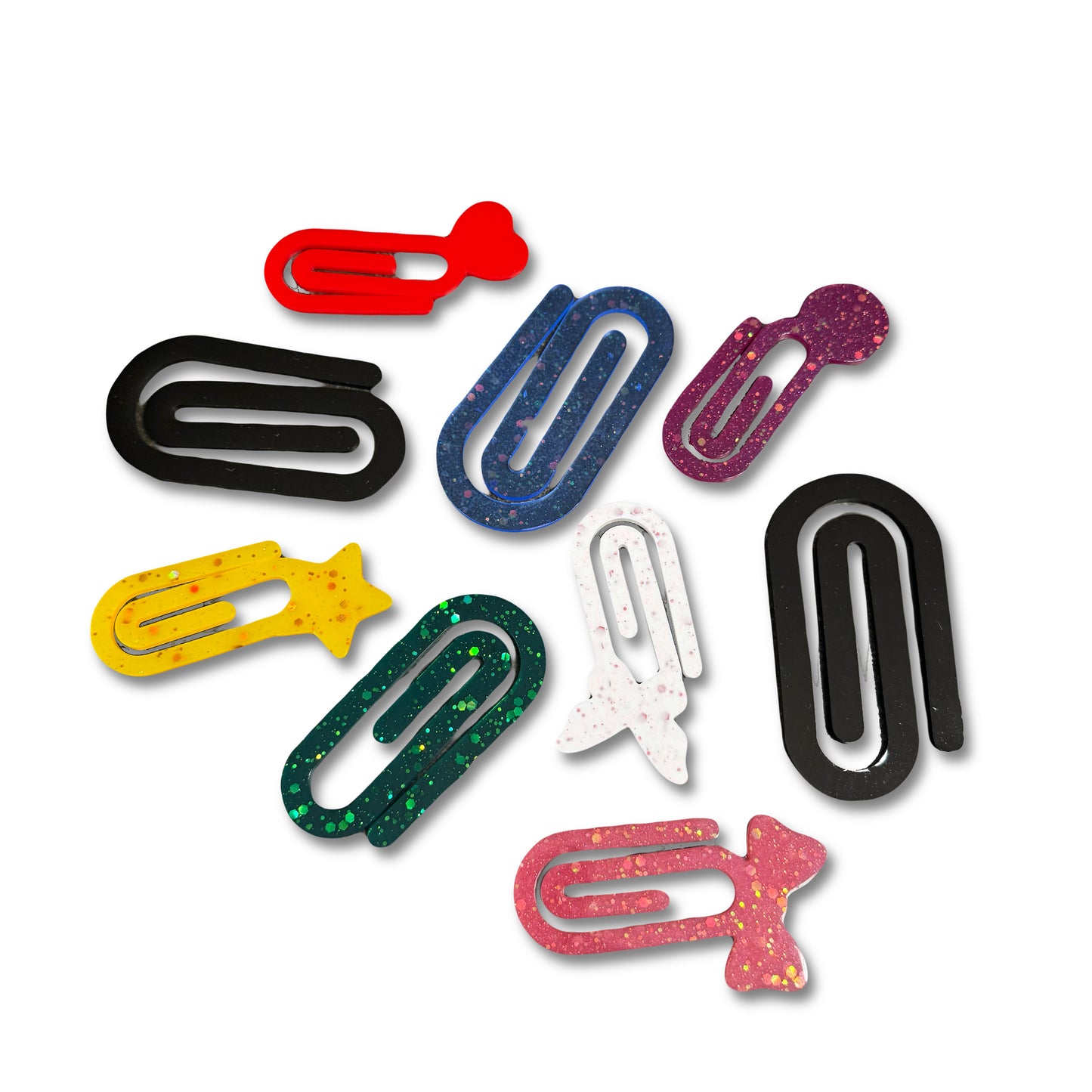 9 Piece Paper Clip Set