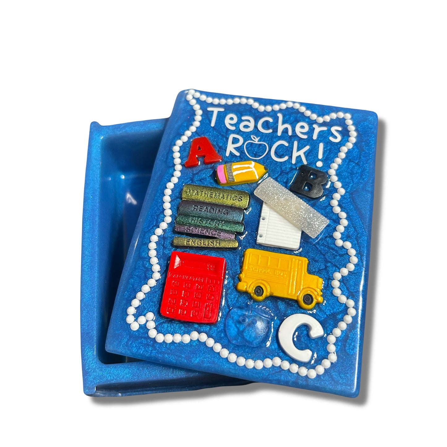 Book Shaped Trinket Box