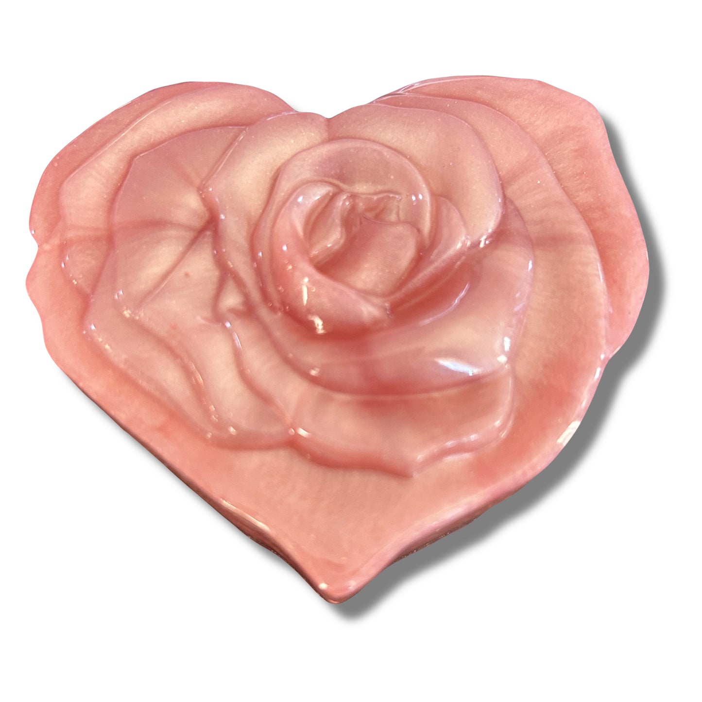 Heart Shaped Trinket Box with Lid