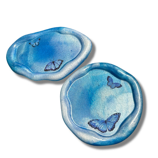 Cloud Shaped Trinket Tray Set