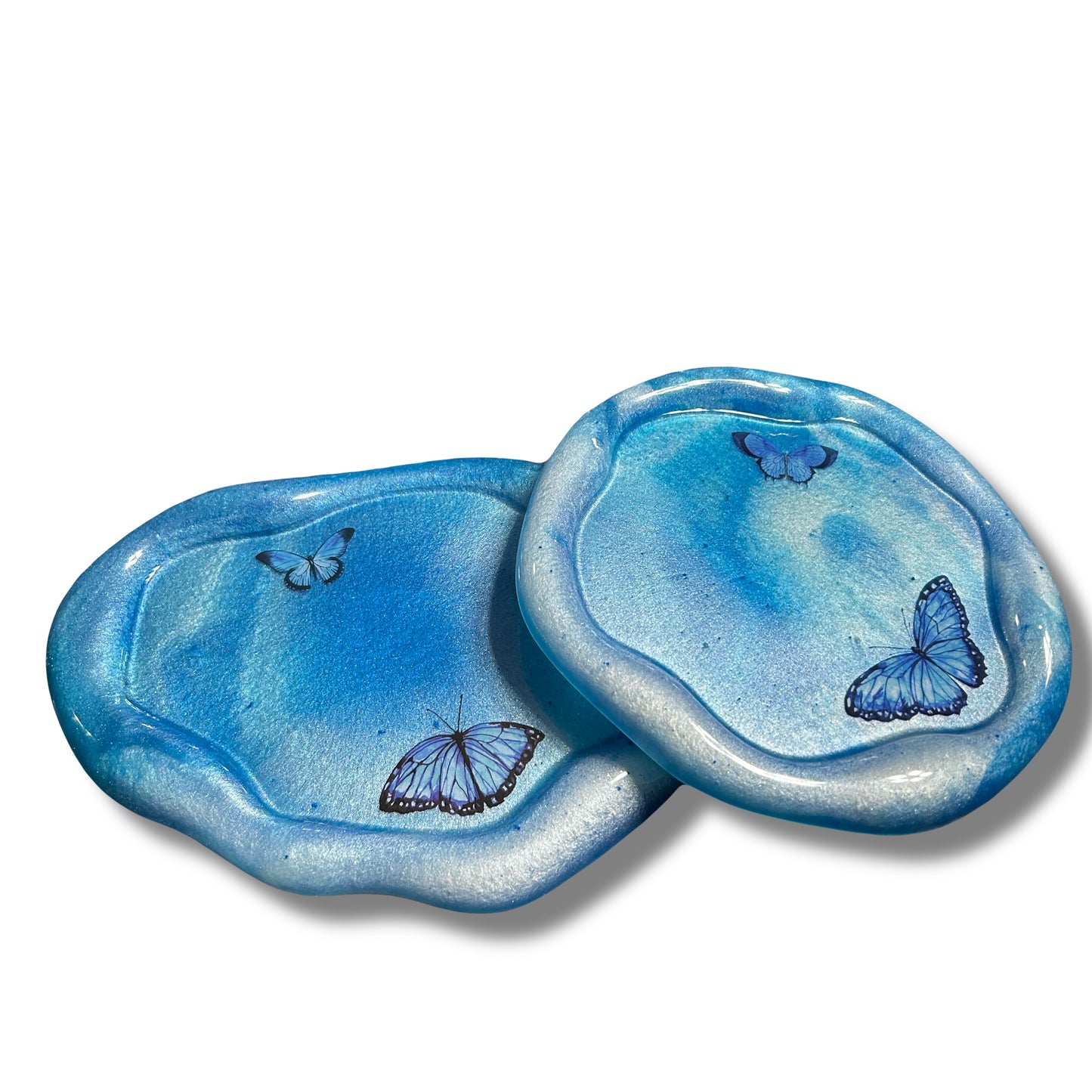 Cloud Shaped Trinket Tray Set