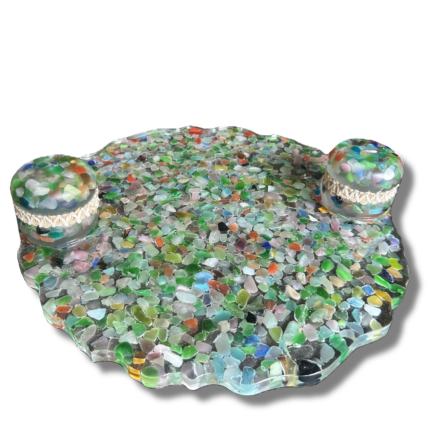 Round Decorative Tray