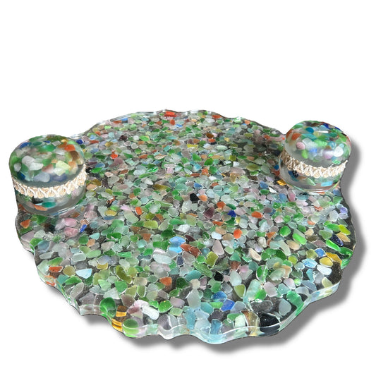 Round Decorative Tray