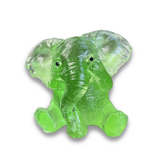 Elephant Covering Eye