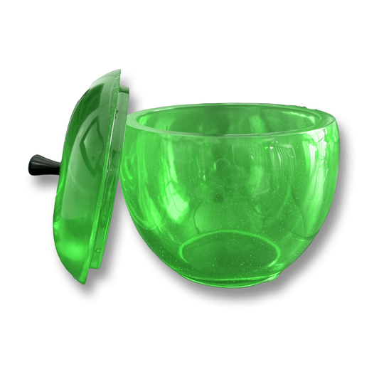 Life Sized Apple Shaped Jar with Lid