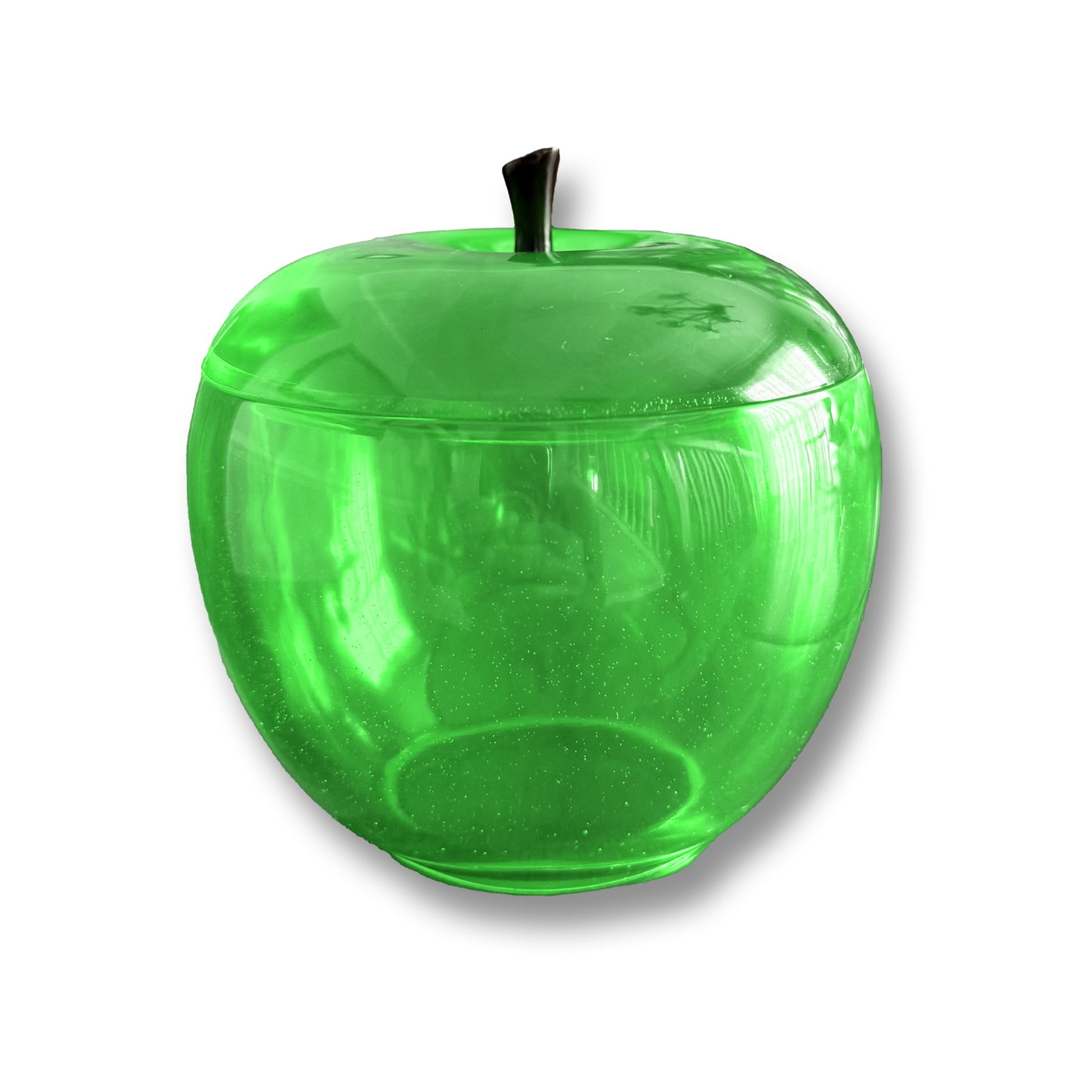 Life Sized Apple Shaped Jar with Lid