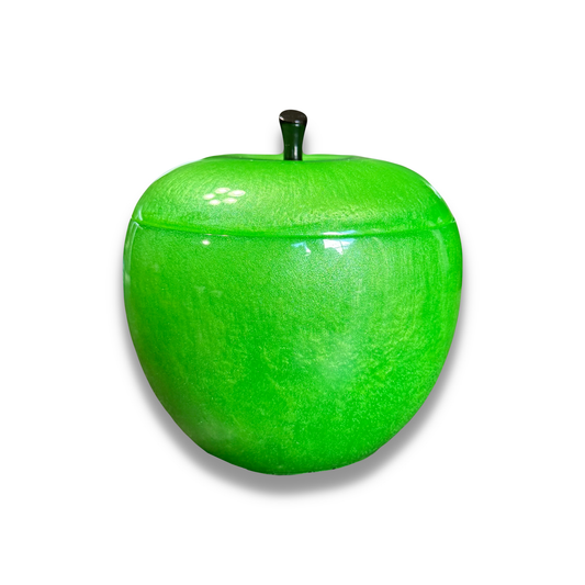 Life Size Apple Shaped Jar with Lid