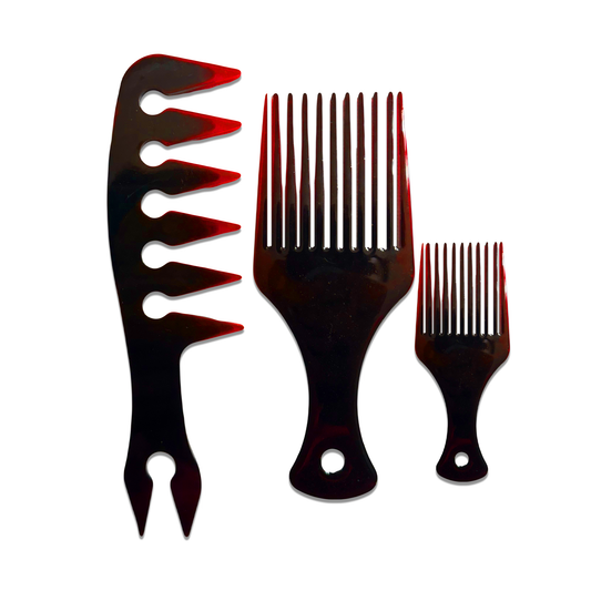 Kids 3 Piece Comb /Pick Set